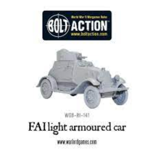 Bolt Action Soviet FAI Light Armoured Car