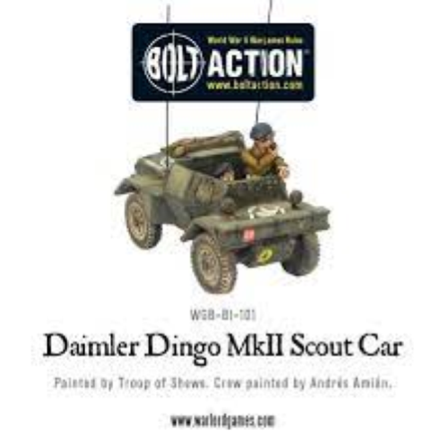 Bolt Action British Daimler Dingo MKII Scout Car