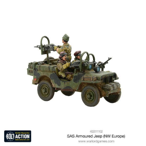 Bolt Action British SAS Armoured Jeep (NW Europe)