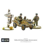 Bolt Action Waffen SS Schwimmwagen Diorama (Winter)