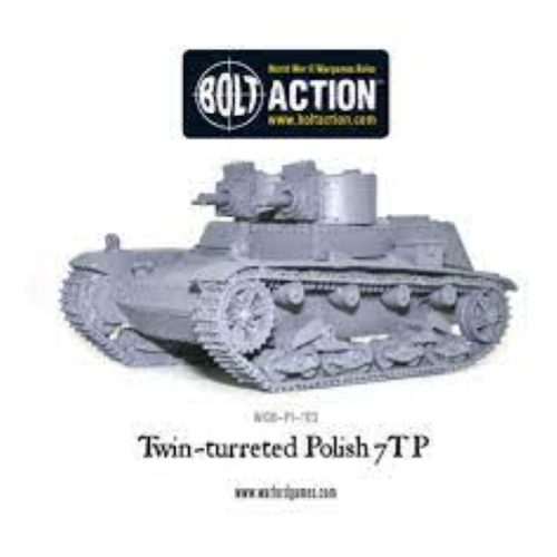 Bolt Action Polish Army Twin Turret 7TP Tank