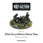 Bolt Action Polish Army Medium Mortar Team