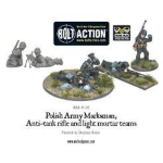 Bolt Action Polish Army Marksman, Anti-Tank Rifle and Light Mortar Team