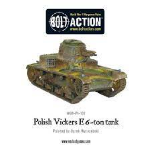 Bolt Action Polish Army Vickers E6-ton Tank