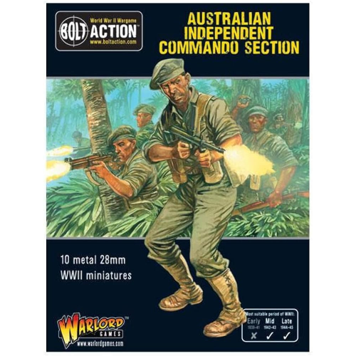 Bolt Action Australian Independent Commando Squad (Pacific)