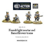 Bolt Action Finnish Light Mortar & Flamethrower Team