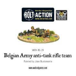 Bolt Action Belgian Army Anti-Tank Rifle Team