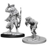 D&D Miniature - Wererat & Weretiger
