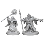 D&D Miniature - Dwarf Wizard Male