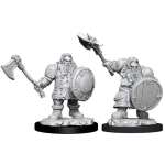 D&D Miniature - Dwarf Fighter 2 Male