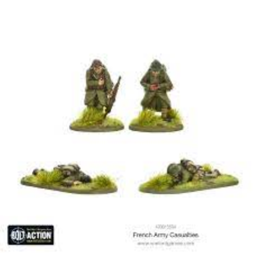 Bolt Action French Army Casualty