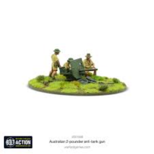 Bolt Action Australian 2pdr Light Anti Tank Gun (Pacific)