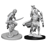 D&D Miniature - Elf Fighter Female