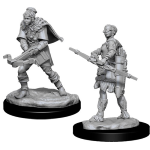 D&D Miniature - Human Ranger 2 Female