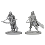 D&D Miniature - Human Ranger Female
