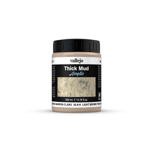 Vallejo Thick Mud Light Brown Mud
