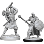 D&D Miniature - Human Barbarian 3 Male