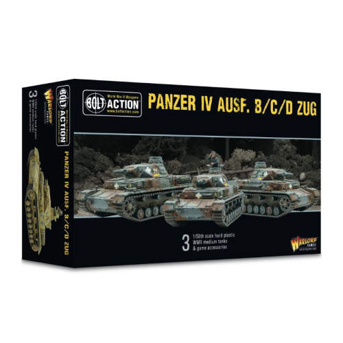 Bolt Action Panzer IV Ausf. B/C/D Zug