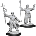 D&D Miniature - Human Wizard Male 3