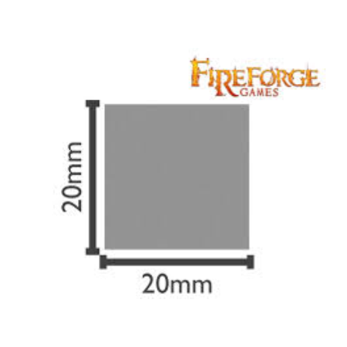 Fireforge Games Bases Square 20x20mm (48pz)