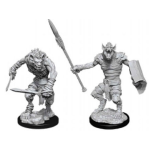 D&D Miniature - Gnoll & Gnoll Flesh Gnawer