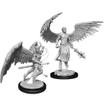 D&D Miniature - Deva & Erinyes