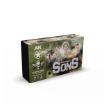 AK Interactive Fortunate Sons - 10 Miniatures 101st Airborne Division