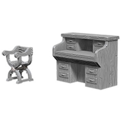 D&D Miniature - Desk & Chair