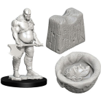 D&D Miniature - Executioner & Chopping Block