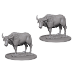 D&D Miniature - Oxen