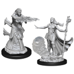 D&D Miniature - Human Wizard 2 Female