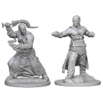 Pathfinder Battles - Human Monk Male