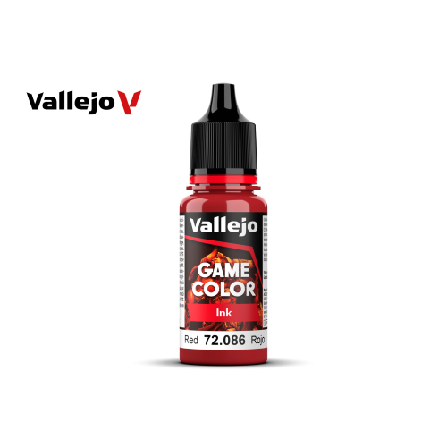Vallejo Game Color Ink Red 18ml