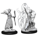 D&D Miniature - Human Warlock Female
