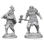 D&D Miniature - Human Barbarian Male
