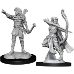 D&D Miniature - Elf Ranger 2 Female 