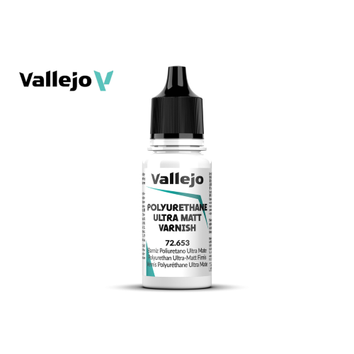 Vallejo Game Ultra Matt Polyurethane Varnish 18ml