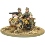 Bolt Action Afrika Korps Kradschutzen Motorcycle & Sidecar