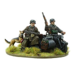 Bolt Action German Feldgendarme Motorcycle Team