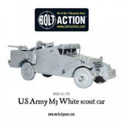 Bolt Action M3 White Scout Car