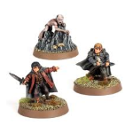 The Lord of the Rings Frodo Baggins, Samwise Gamgee & Gollum in Emyn Muil