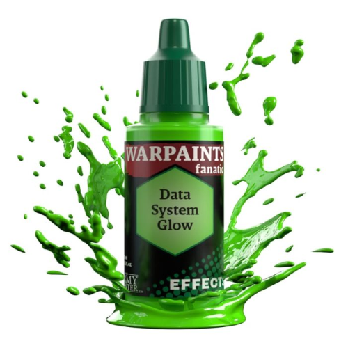 Army Painter Warpaints Fanatic Effects Data System Glow Colore Acrilico da 18ml