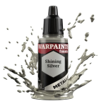 Army Painter Warpaints Fanatic Metallic Shining Silver Colore Acrilico da 18ml