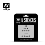 Vallejo Stencils - Assorted German WWII Tank Markings