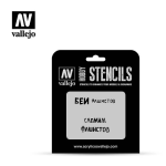 Vallejo Stencils - Soviet Slogans WWII n°1
