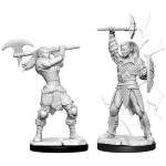 D&D Miniature - Goliath Barbarian Female