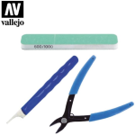 Vallejo Hobby Tools Plastic Models Preparation Tool KIt