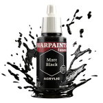 Army Painter Warpaints Fanatic Acrylic Matt Black Colore Acrilico da 18ml