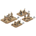 Flames of War Rifle Platoon (8th Army)(Mid War 38 Figures)