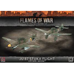 Flames of War Ju 87 Stuka Flight (Mid War x2 Aircraft)